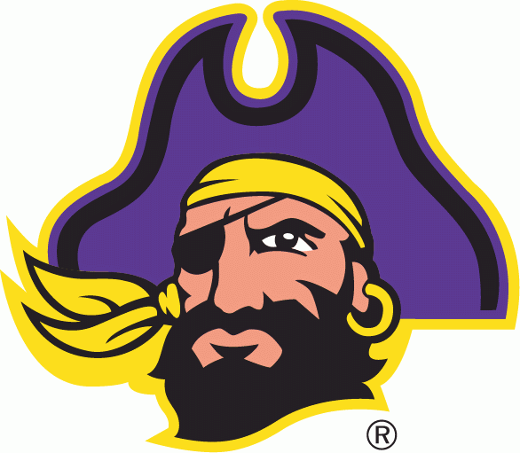 East Carolina Pirates 1999-2003 Secondary Logo diy fabric transfer